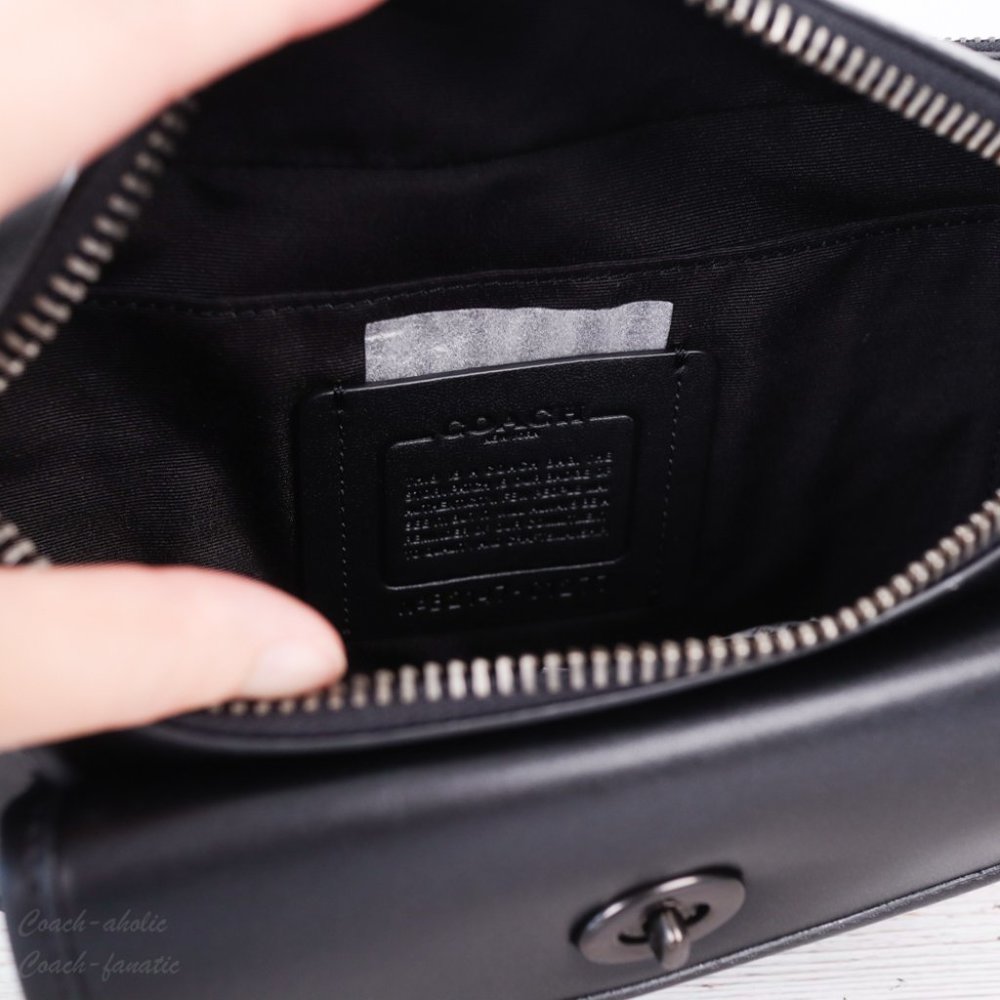 NWT Coach Heritage Leather Belt Bag Fanny Pack - Picture 10 of 10